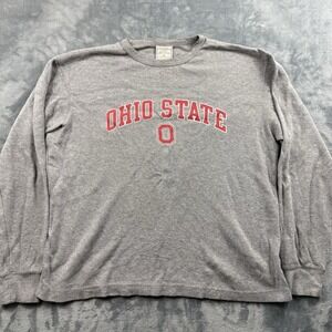 The Ohio State Buckeyes Steve & Barry's Mens Medium Long Sleeve Thermal Shirt